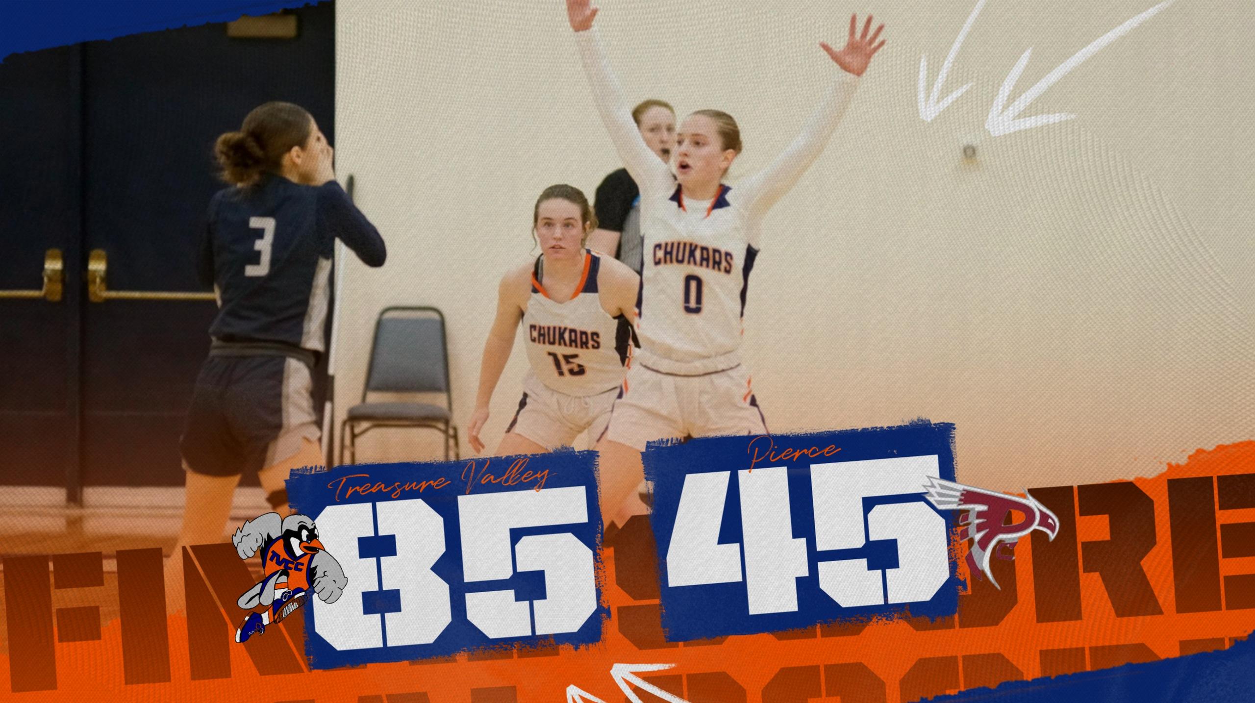 Chukar Women Win at Home, Third Victory in a Row