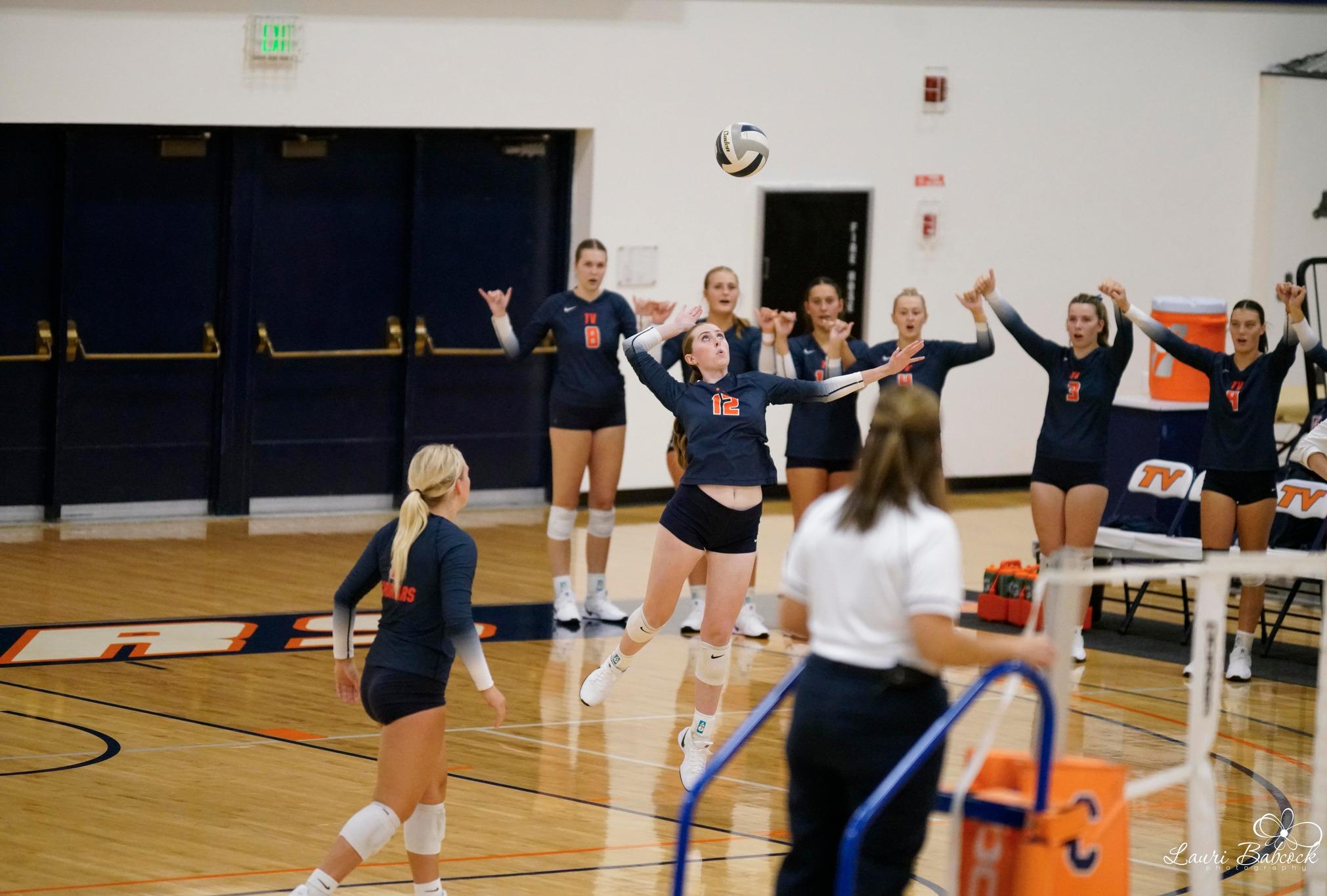 Chukar Volleyball Improves to 14-2 After NWAC Crossover