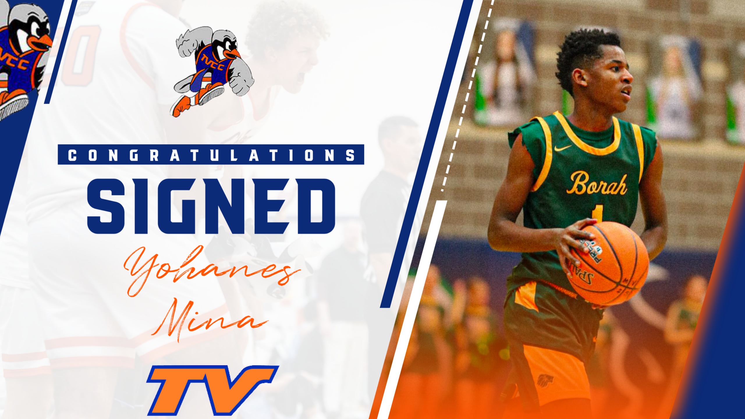 Borah High School Standout Yohanes Mina Signs with Treasure Valley Community College Men’s Basketball