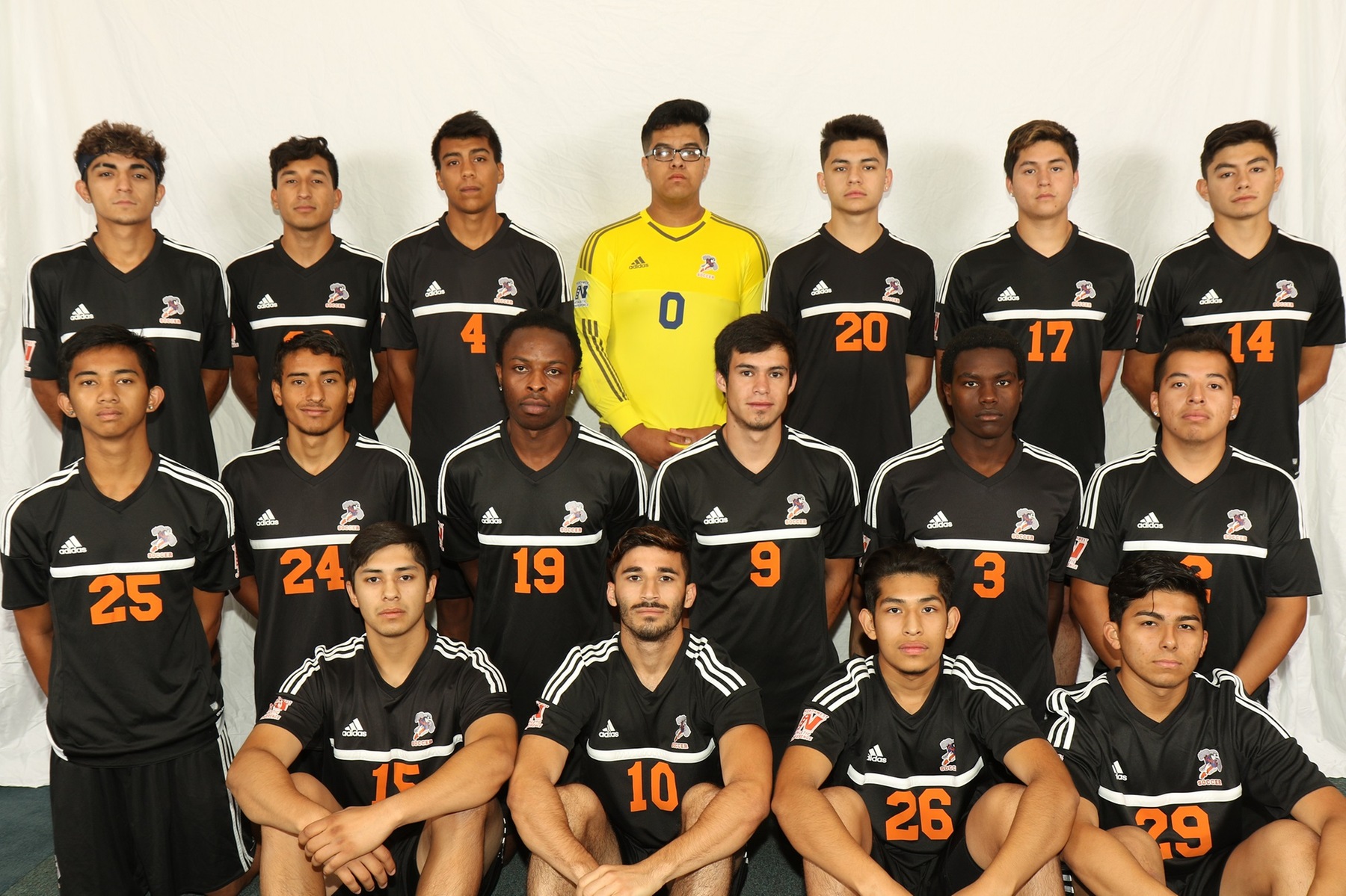 2017-18 TVCC Men's Soccer Team