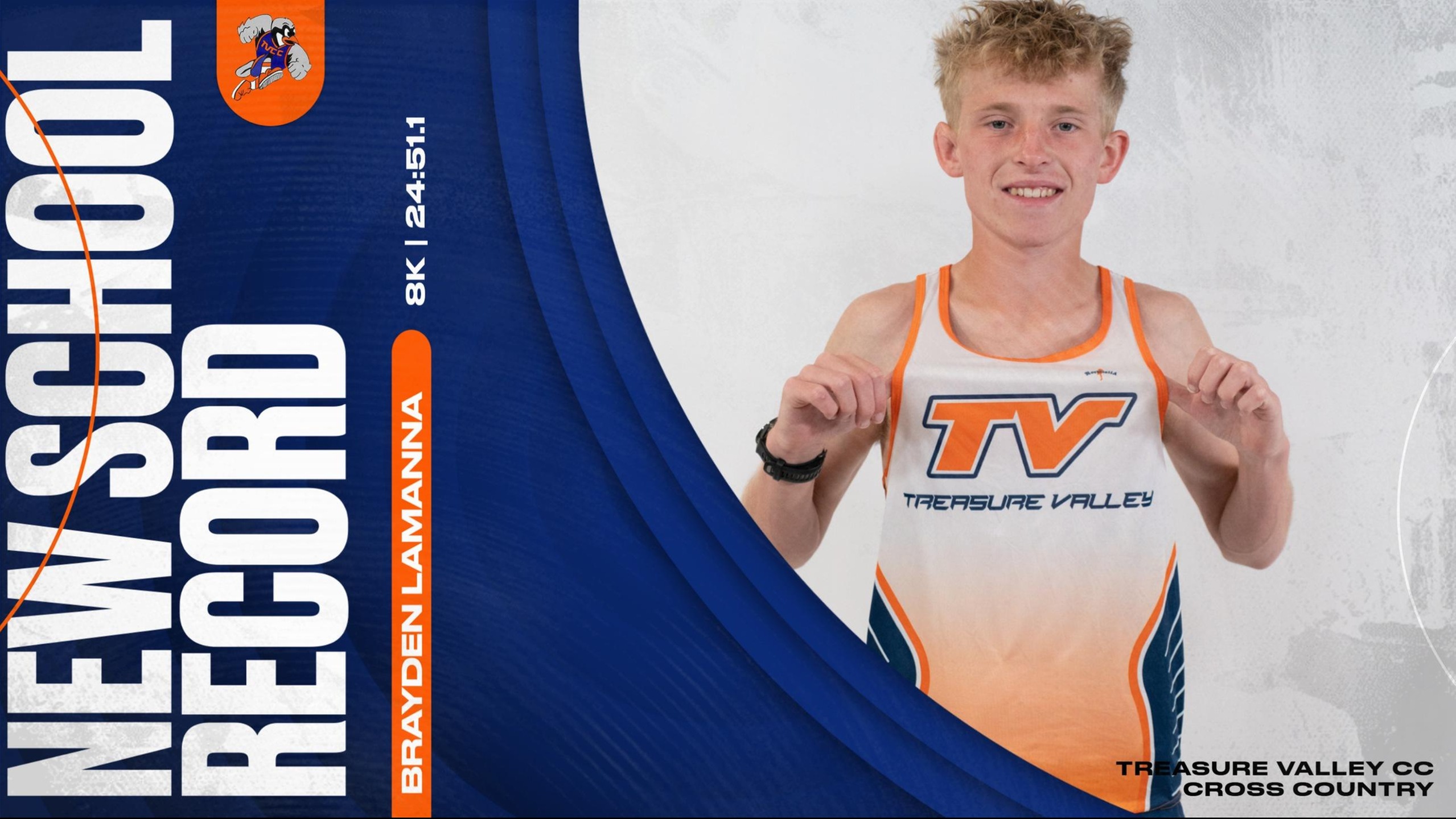 Chukar Runner Breaks Decades Old School Record