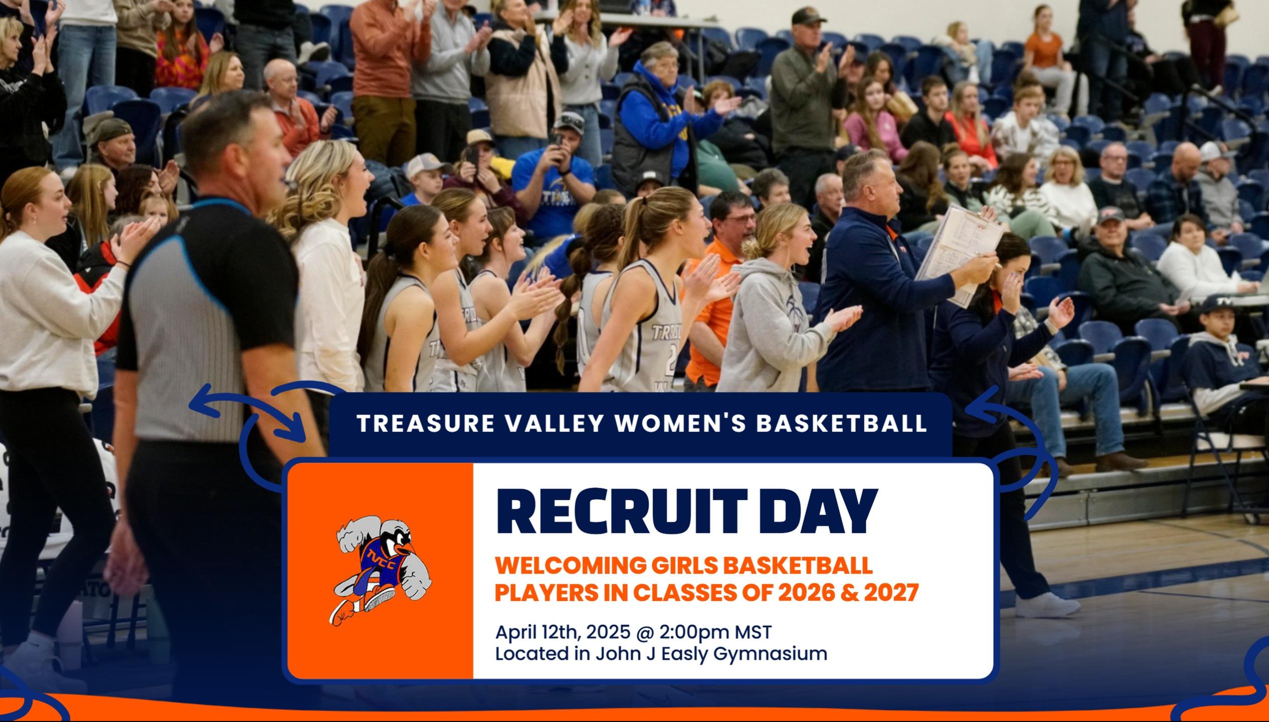 Women's Basketball Recruit Day Set for Saturday, April 12th