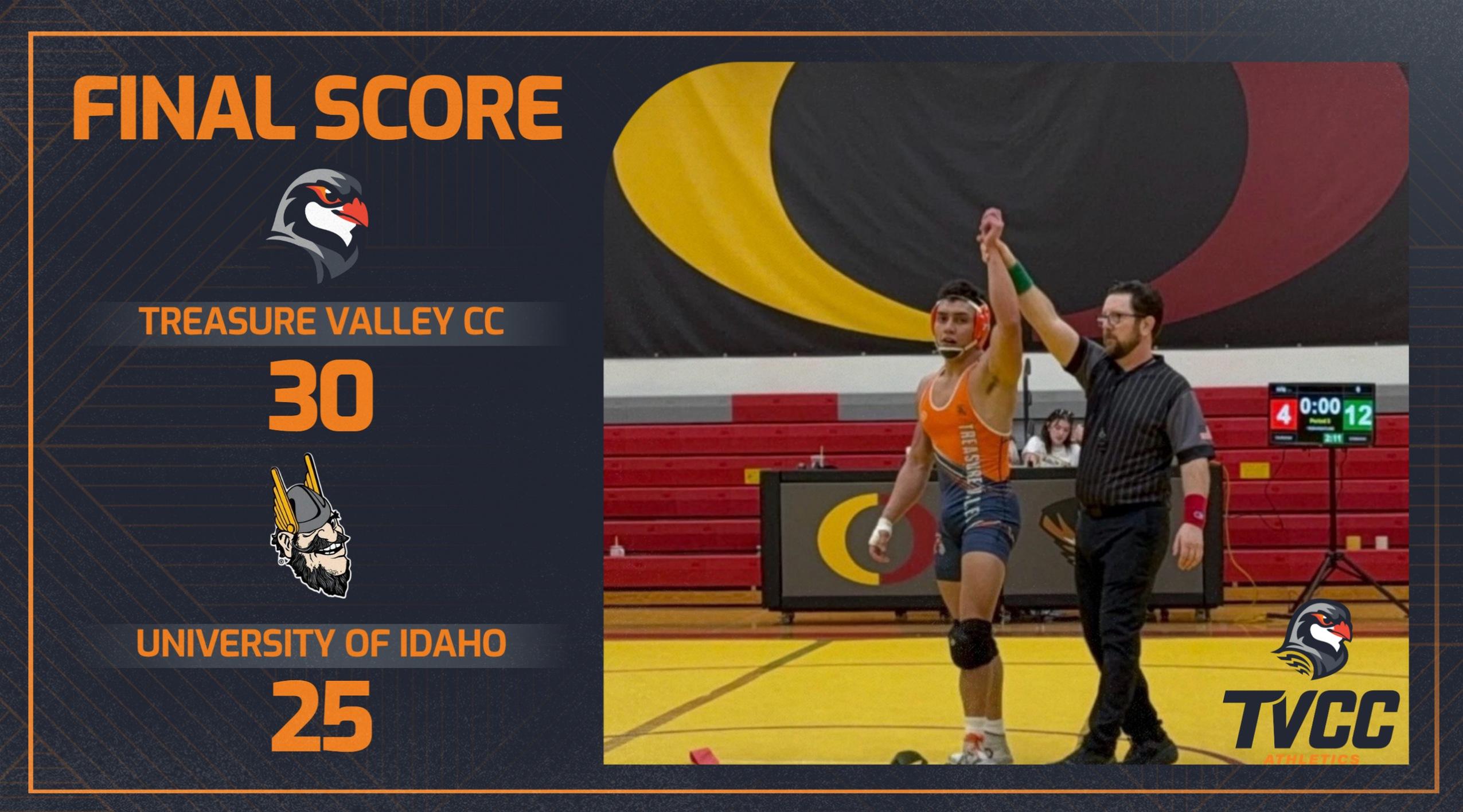 Wrestling Wins Final Home Dual of the Season