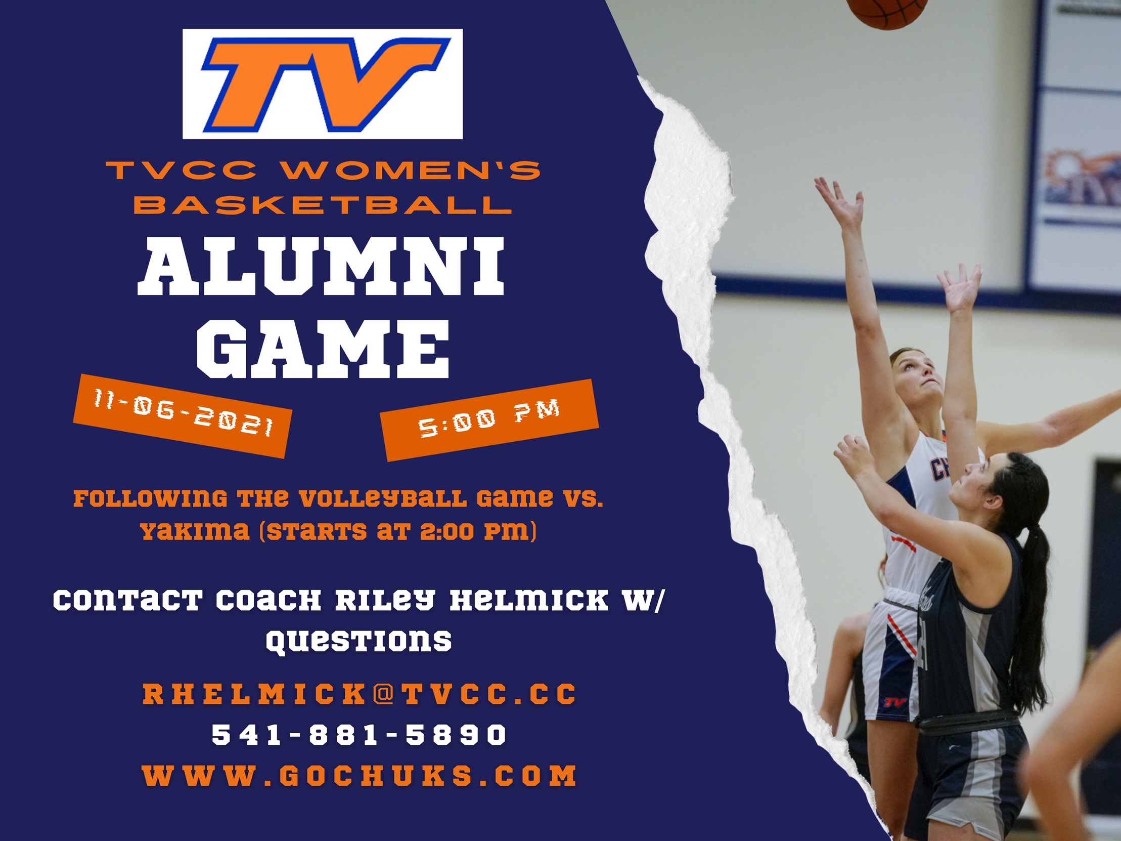 TVCC Women's Basketball Alumni Scrimmage Date Set
