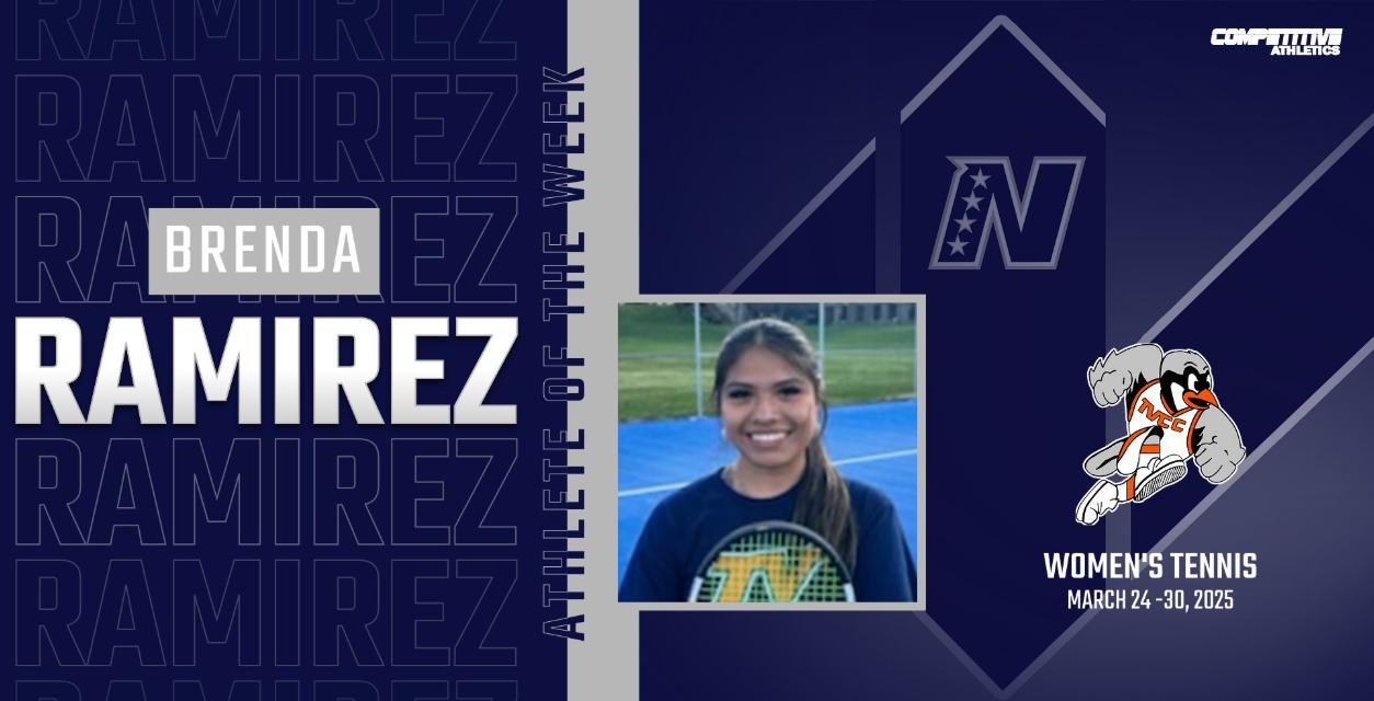 Brenda Ramirez Honored as Women's Tennis Athlete of the Week