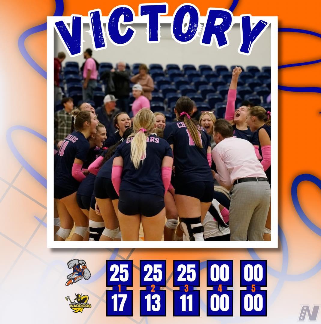 Chukar Volleyball Picks up Final Home Win, Coach Engelson Hits Career Milestone