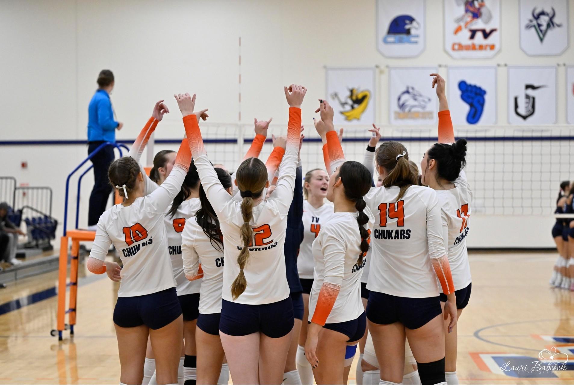 Chukar Volleyball Earns Victory Over Edmonds 3-1 to Advance to Final on Sunday