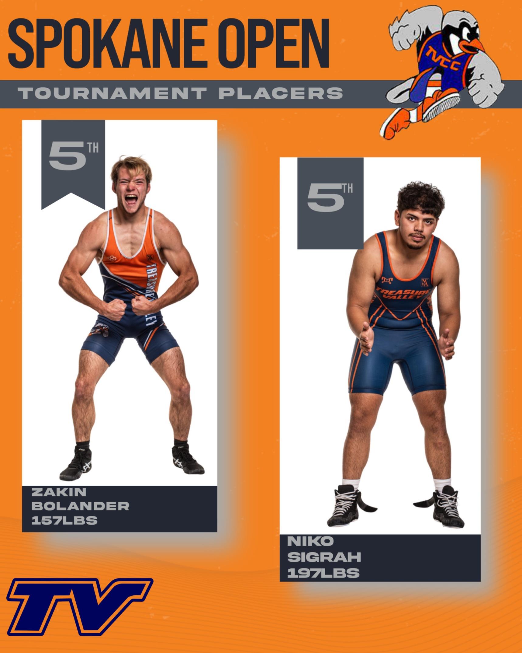 Chukar Wrestling Results from Spokane Open