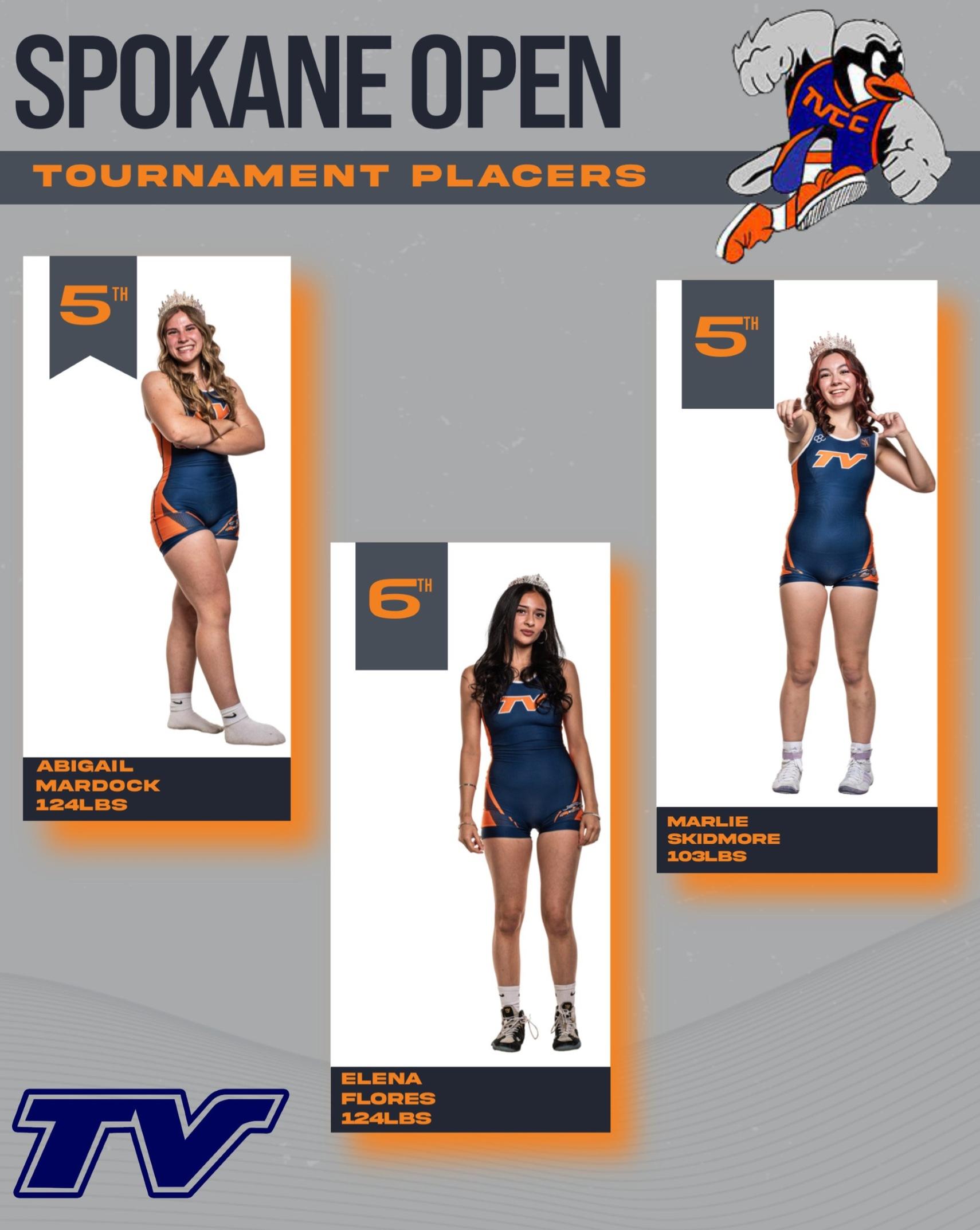 Women's Wrestling Competes at Spokane Open